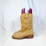 Vintage Kodiak Camel Tan Suede Thinsulate Wellington Western Work Boots~11~