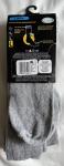 Kodiak Essentials Grey Mens Crew Liner Socks 3-Pair Cotton Blend Kmart-NEW