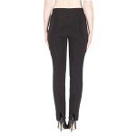 Joseph Ribkoff Black Elastic Waist Pull-On Stretch Pants Style 143105 - Size 12