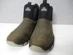 Kodiak Tarbot Utility Mens Sz 10.5 Brown Leather Slip On Work Shoes Boots Vibram
