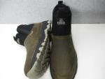 Kodiak Tarbot Utility Mens Sz 10.5 Brown Leather Slip On Work Shoes Boots Vibram