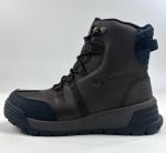 Columbia Kodiak Pass Mens 8 Brown Leather Boots Waterproof Omni Heat YM5975-231