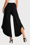 Joseph Ribkoff Womens Overlay Pant Style 30068J Color Black Size 06
