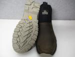 Kodiak Tarbot Utility Mens Sz 10.5 Brown Leather Slip On Work Shoes Boots Vibram