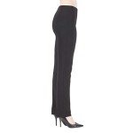 Joseph Ribkoff Black Elastic Waist Pull-On Stretch Pants Style 143105 - Size 12