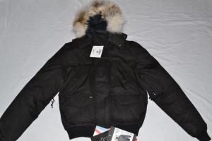 AUTHENTIC NOBIS MEN'S HIGGINS CROSSHATCH BOMBER BLACK BRAND NEW ALL SIZES