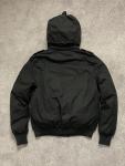 Nobis Cartel Bomber Men's S Black Goose Down Zip Jacket (Missing Fur)