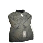 Nobis Sienna Sz Large Heather Women’s Cocoon Coat Black