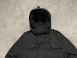 Nobis Cartel Bomber Men's S Black Goose Down Zip Jacket (Missing Fur)