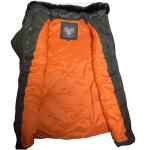 Nobis Sienna Sz Large Heather Women’s Cocoon Coat Black