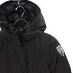 Nobis Black Duck Down Insulated Hooded Zip Snowboard Skiing Parka Coat M Jacket