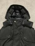Nobis Cartel Bomber Men's S Black Goose Down Zip Jacket (Missing Fur)