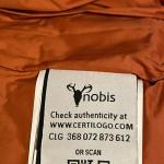 Nobis Sienna Sz Large Heather Women’s Cocoon Coat Black