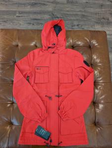 Nobis Womens Ranger Jacket Red With Removable Hood Size S 