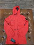 Nobis Womens Ranger Jacket Red With Removable Hood Size S 