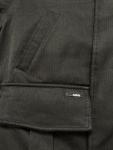 Nobis Cartel Bomber Men's S Black Goose Down Zip Jacket (Missing Fur)