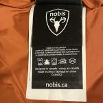 Nobis Sienna Sz Large Heather Women’s Cocoon Coat Black