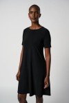 Joseph Ribkoff Classic A-Line Dress Midnight Blue / 14
