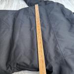 Nobis Parka White Duck Down Jacket Slim Fit Men Black $995 Designer Coat Medium