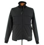 Nobis NWT Layton Wool / Polyester Mixed Media Jacket Size M In Solid Black