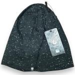 NWT Nobis Bring Back Slouchy Beannie Hat Wool Blend Black One Size Unisex