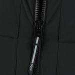 Nobis NWT Layton Wool / Polyester Mixed Media Jacket Size M In Solid Black