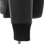 Nobis NWT Layton Wool / Polyester Mixed Media Jacket Size M In Solid Black