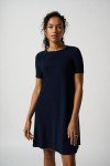 Joseph Ribkoff Classic A-Line Dress Midnight Blue / 14