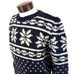 CANADIAN SWEATER COMPANY Cowichan Sweater 100% Wool Fair Isle Pockets Men's M *