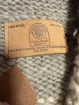 Canadian Sweater Company Wool Chunky Knit Hand Knotted Cowichan Sweater XL