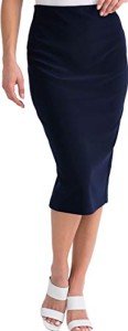 Joseph Ribkoff Womens Below-The-Knee Pencil Skirt Style 163083J Color Midnight Blue Size 18