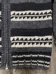 Todd Snyder x Canadian Sweater Co Wool Fair Isle Knit Cardigan size XL Hand Knit