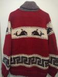 167. Euc Canadian Sweater Company Cowichan Wool Whale Sweater M