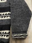 Todd Snyder x Canadian Sweater Co Wool Fair Isle Knit Cardigan size XL Hand Knit
