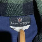 Vintage Hudson’s Bay Company Buffalo Plaid Green Flannel Shirt Size XL Shacket