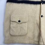 Vintage Hudson's Bay Company Wool Coat Jacket Womens Size XL Point Blanket