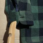 Vintage Hudson’s Bay Company Buffalo Plaid Green Flannel Shirt Size XL Shacket