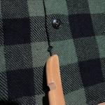 Vintage Hudson’s Bay Company Buffalo Plaid Green Flannel Shirt Size XL Shacket