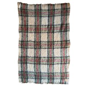 Vintage Hudson’s Bay Company 100% Mohair Scotland Made 63” x 42” Throw