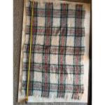 Vintage Hudson’s Bay Company 100% Mohair Scotland Made 63” x 42” Throw