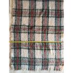 Vintage Hudson’s Bay Company 100% Mohair Scotland Made 63” x 42” Throw