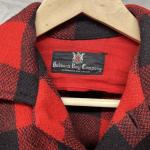Hudson’s Bay Co. Buffalo Plaid Flannel Button Up Shirt Utility Workwear Vintage
