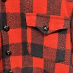 Hudson’s Bay Co. Buffalo Plaid Flannel Button Up Shirt Utility Workwear Vintage