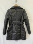 RUDSAK Women’s Quilted Down Belted Jacket Coat Black Size S Authentic #Z2
