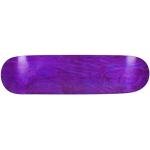 Moose 8.25" Blank Skateboard Deck Stained Purple 7-Ply Canadian Maple