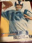 September 11 1966 Atlanta Falcons Rams Program Debut Tom Mack Tommy Nobis First 