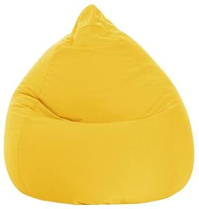 Gouchee Home Easy Collection Bean Bag Chair for Kids and Adults -Yellow, Bean Bag Couch for Indoor Living Spaces - Cozy Chair, Stylish, and Comfy Lazy Sofa Chair for Reading, Gaming, and More - XL
