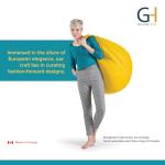 Gouchee Home Easy Collection Bean Bag Chair for Kids and Adults -Yellow, Bean Bag Couch for Indoor Living Spaces - Cozy Chair, Stylish, and Comfy Lazy Sofa Chair for Reading, Gaming, and More - XL