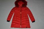 AUTHENTIC RUDSAK WOMENS MALEFICA QUILTED DOWN PUFFER REMOVABLE FUR RED ALL SIZES