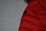 AUTHENTIC RUDSAK WOMENS MALEFICA QUILTED DOWN PUFFER REMOVABLE FUR RED ALL SIZES